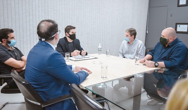 Dr. Lucas, que é médico e tem a saúde como uma de suas principais bandeiras juntamente com o Secretário de Saúde Dr.Rui,